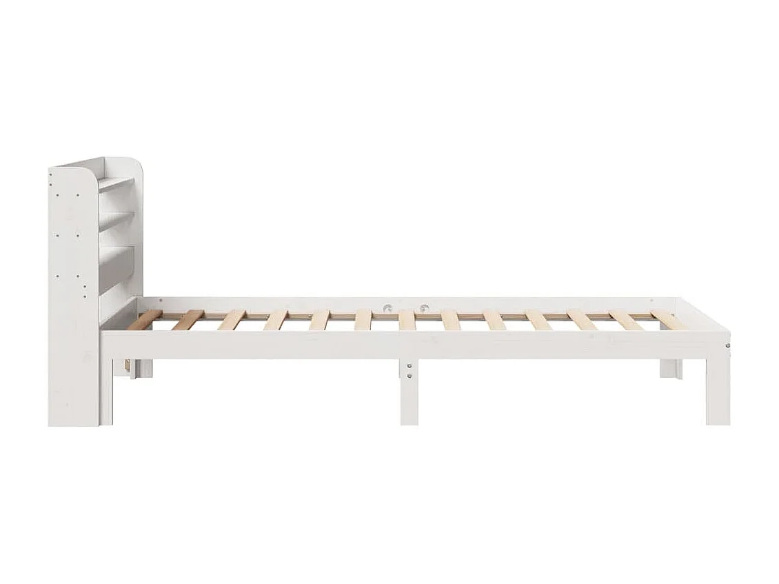 Estrutura cama c/ cabeceira sem colchão 90x190 cm branco