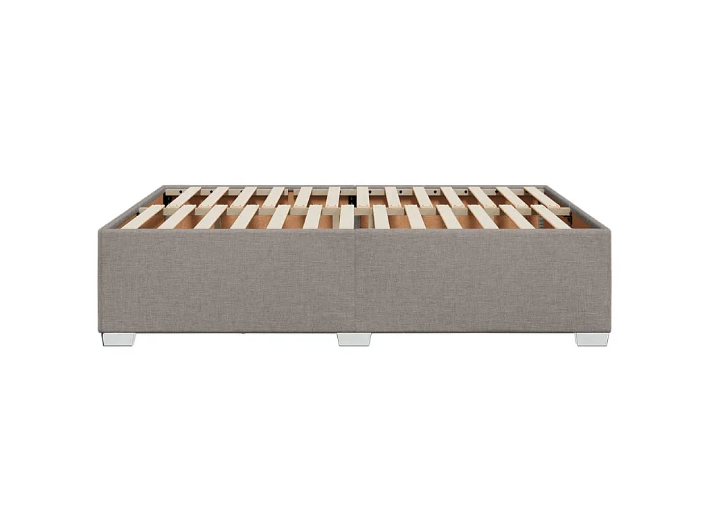 Giroletto senza Materasso Tortora 160x200 cm in Tessuto