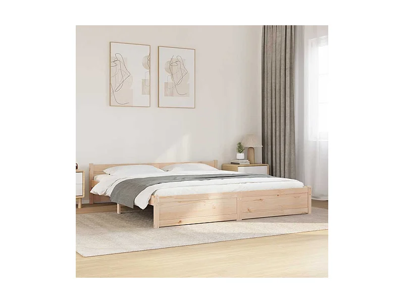 Massivholzbett 180x200 cm