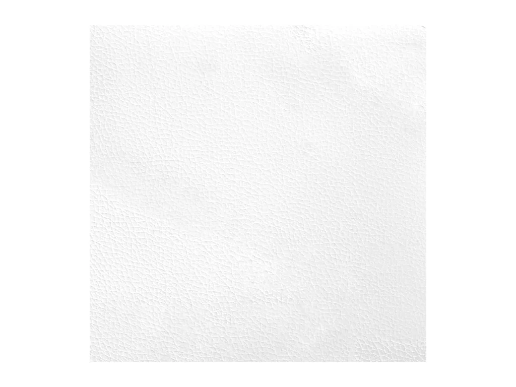 Cadre de lit ottoman sans matelas blanc 160x200 cm similicuir