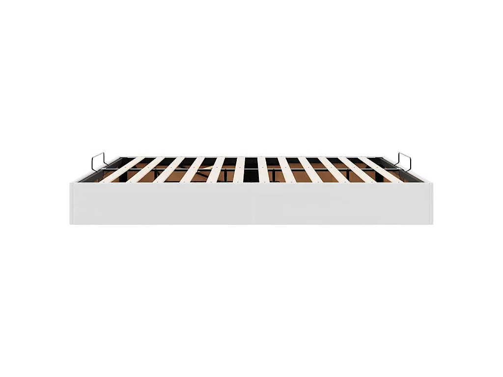Struttura Letto Pouf senza Materasso 160x200 cm Similpelle