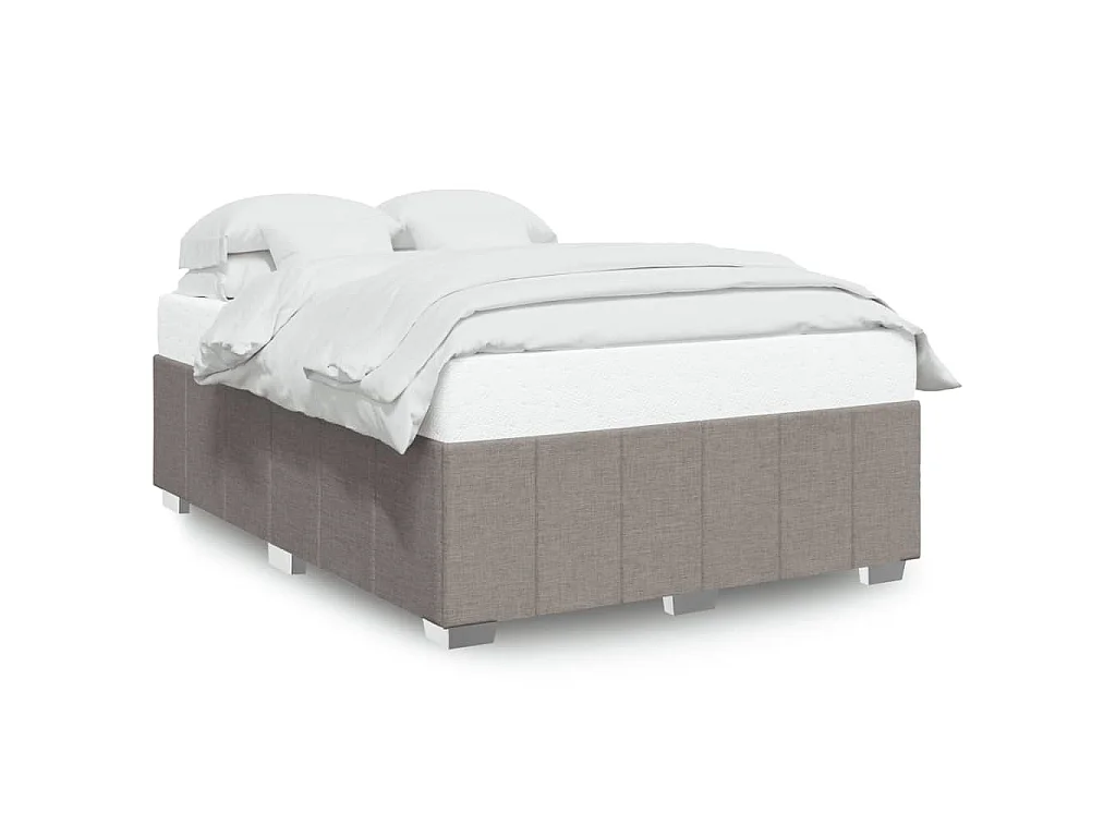 Giroletto senza Materasso Tortora 140x200 cm in Tessuto