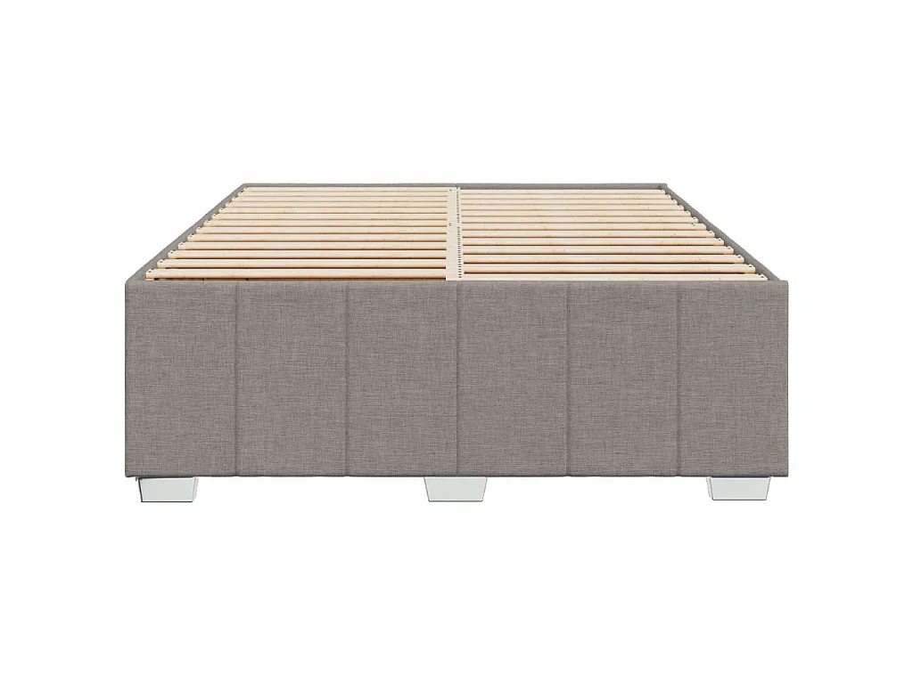 Giroletto senza Materasso Tortora 140x200 cm in Tessuto