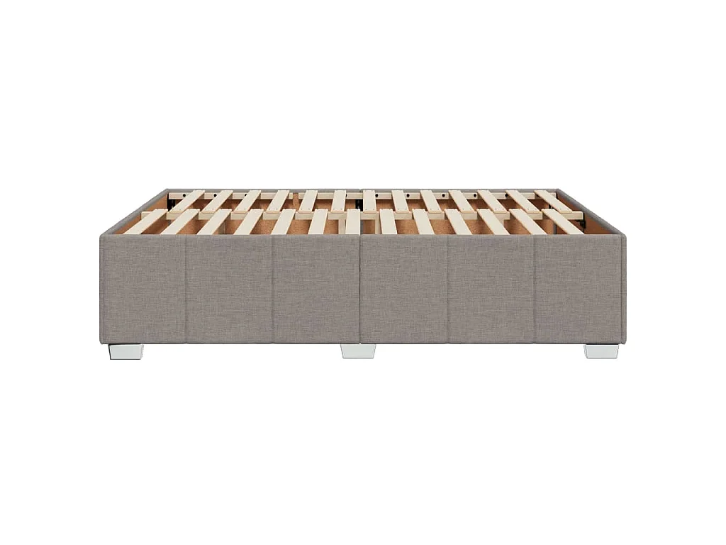 Giroletto senza Materasso Tortora 140x200 cm in Tessuto