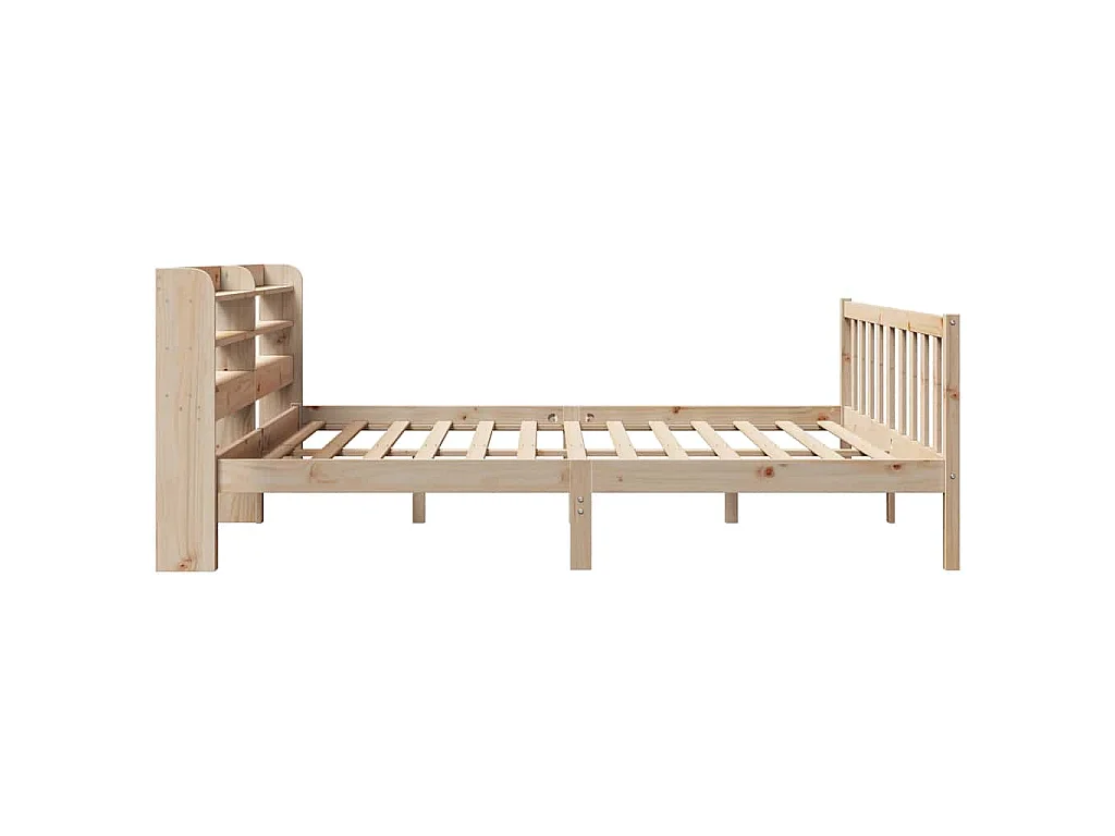 Bedframe zonder matras massief grenenhout 180x200 cm