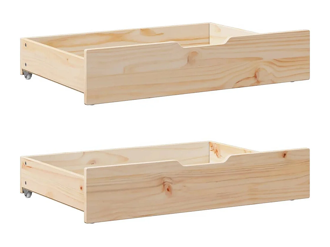 Divano Letto Estraibile con Cassetti senza Materasso 90x200 cm