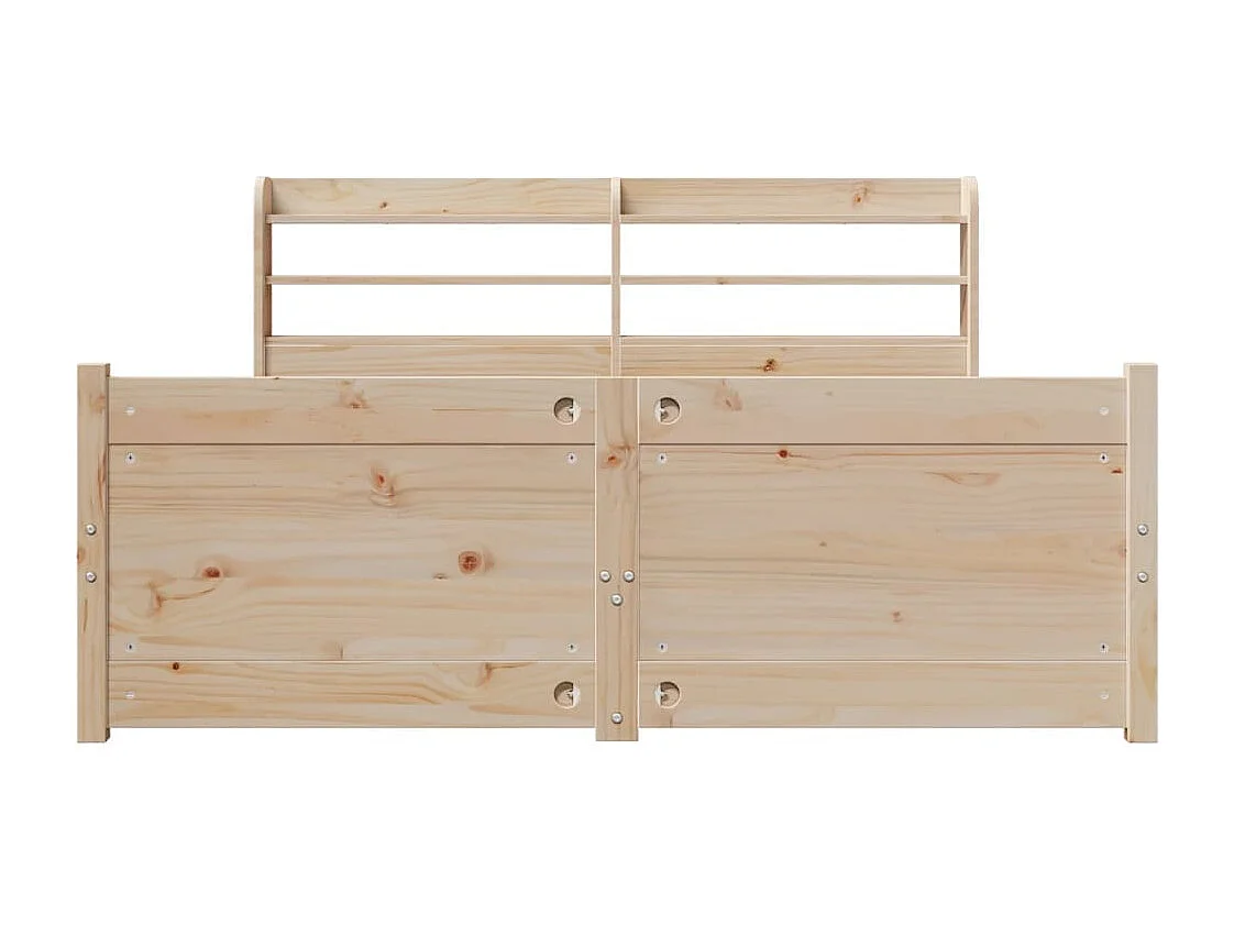 Bettgestell mit Kopfteil ohne Matratze 160x200 cm