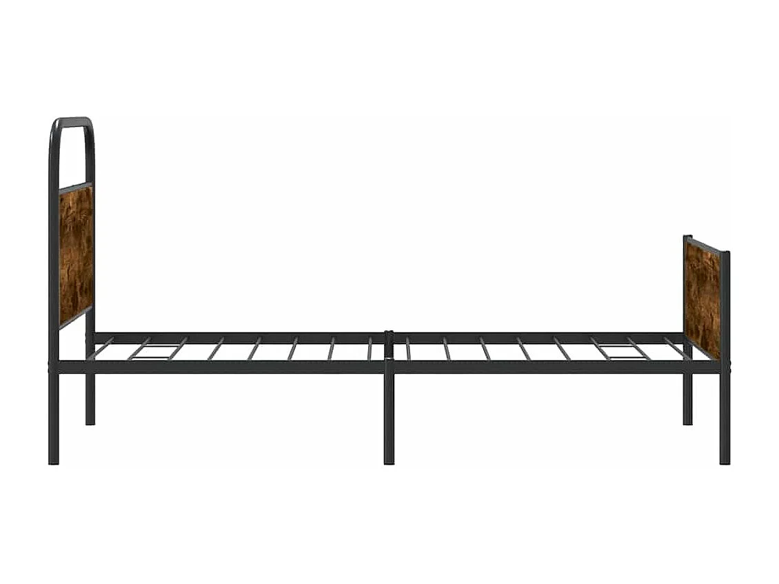 Cadre de lit sans matelas 100x190 cm chêne sonoma