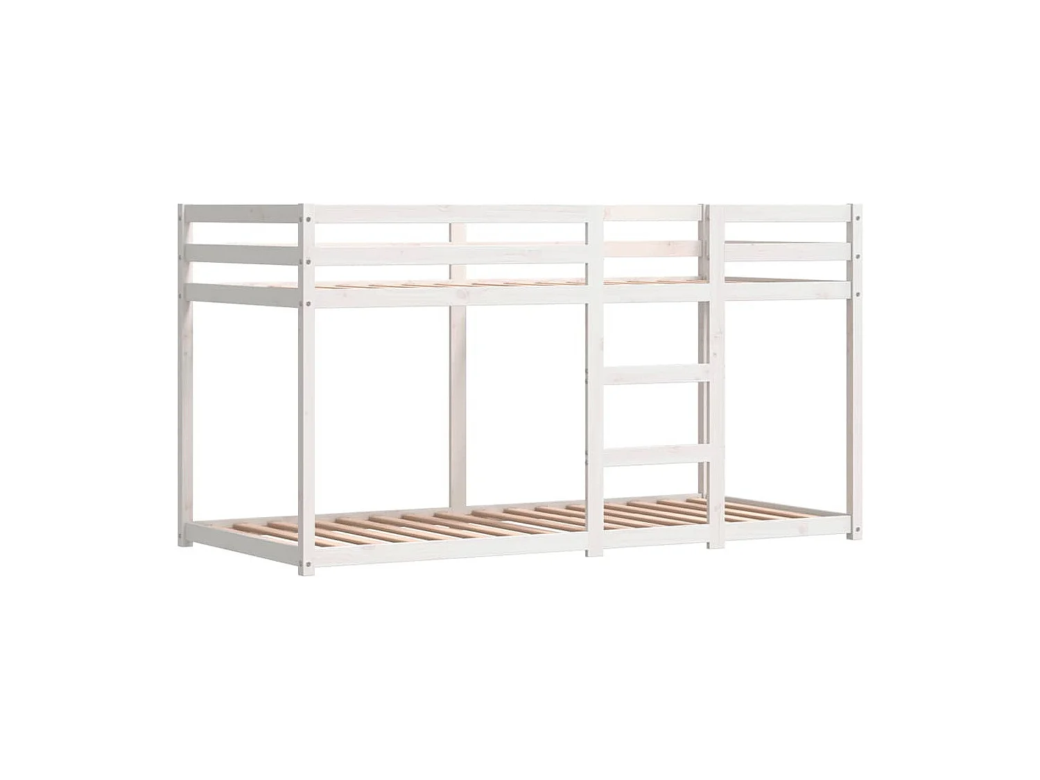 Lit superposé sans matelas 90x200 cm bois de pin massif