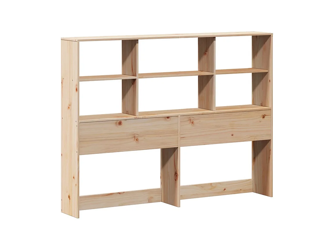 Bedframe zonder matras massief grenenhout 140x190 cm