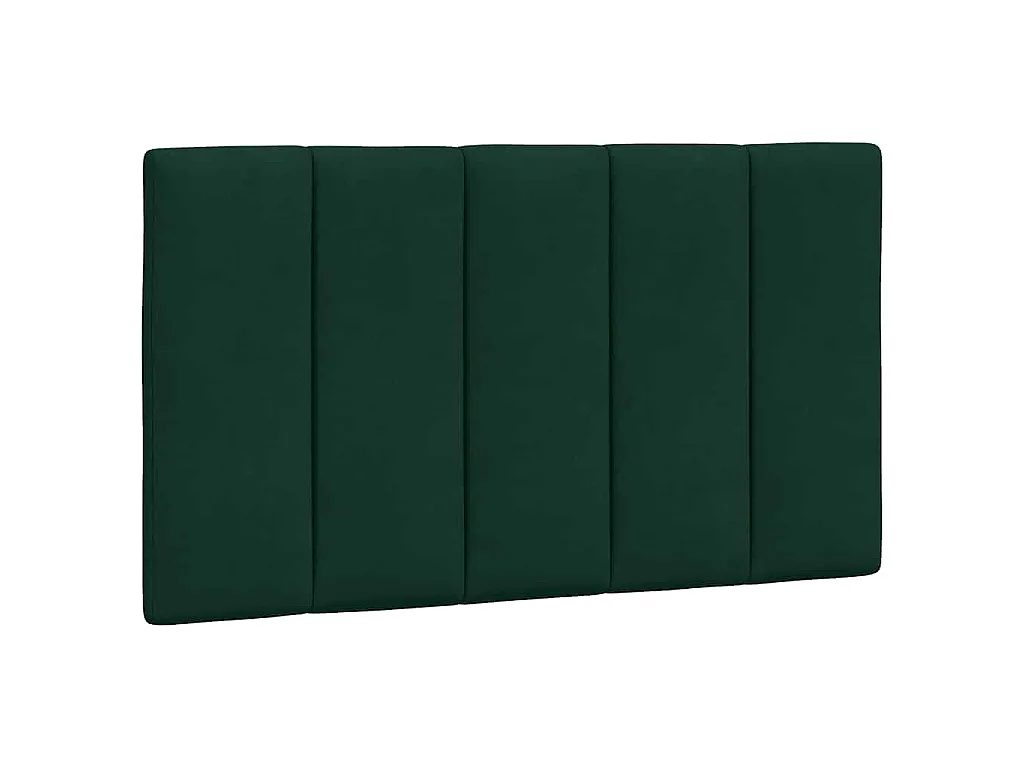 Bedframe met LED zonder matras "Hanko" donkergroen 90x200 cm