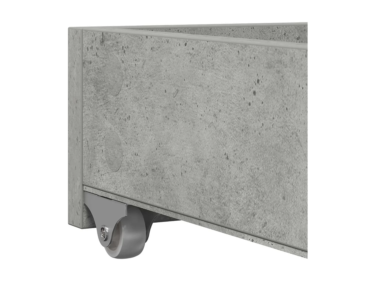 Tagesbett mit Schubladen Grau 90 x 200 cm Holzwerkstoff