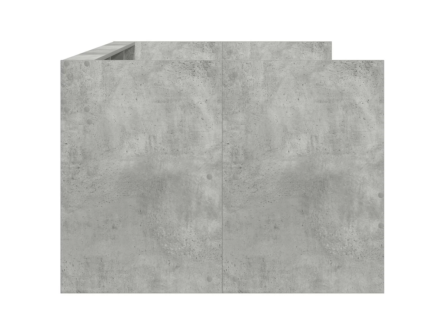 Lit de jour avec tiroir Gris 90 x 200 cm Bois d'ingénierie