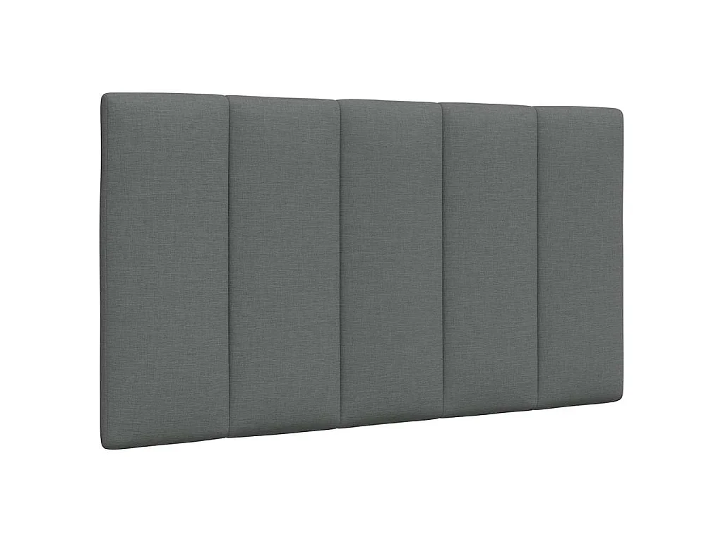 Bettgestell ohne Matratze "Hanko" Dunkelgrau 90x200 cm Stoff