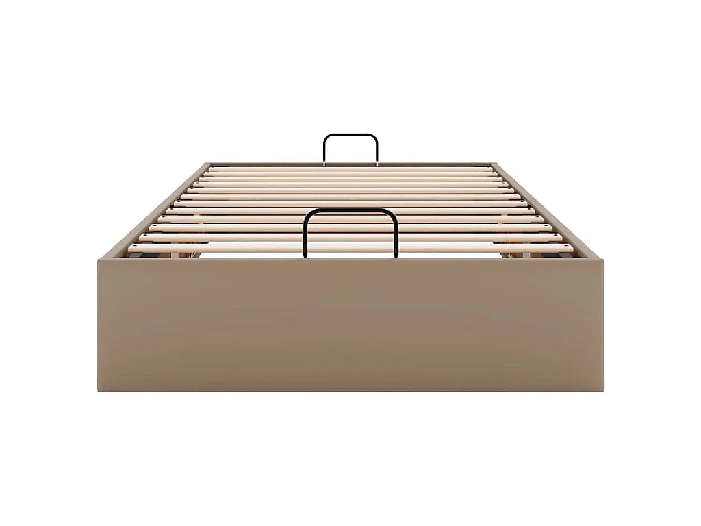 Struttura Letto Pouf senza Materasso 90x200 cm Similpelle