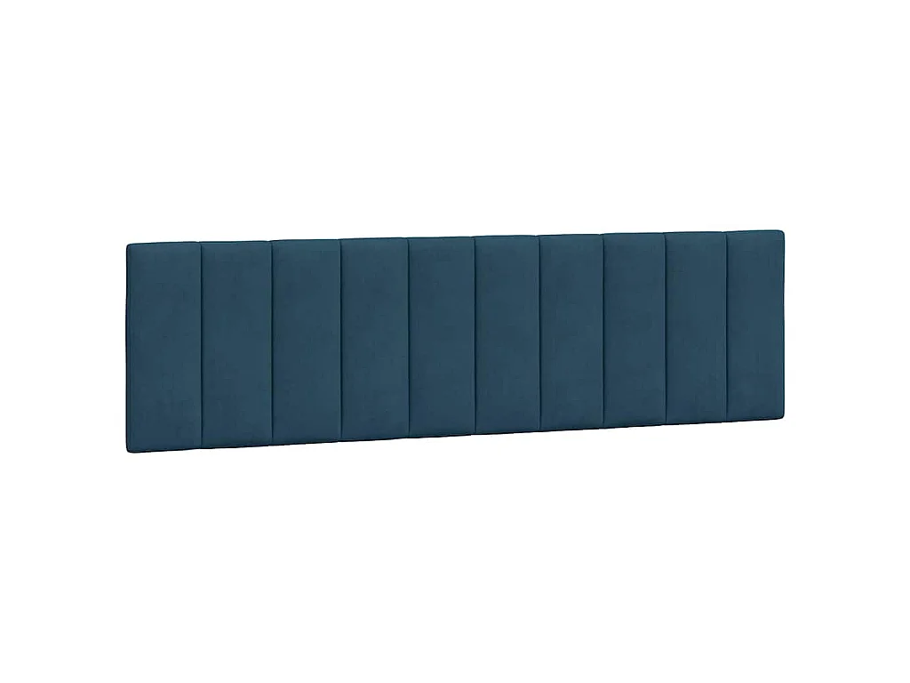 Giroletto senza Materasso Hanko Blu 180x200 cm in Velluto