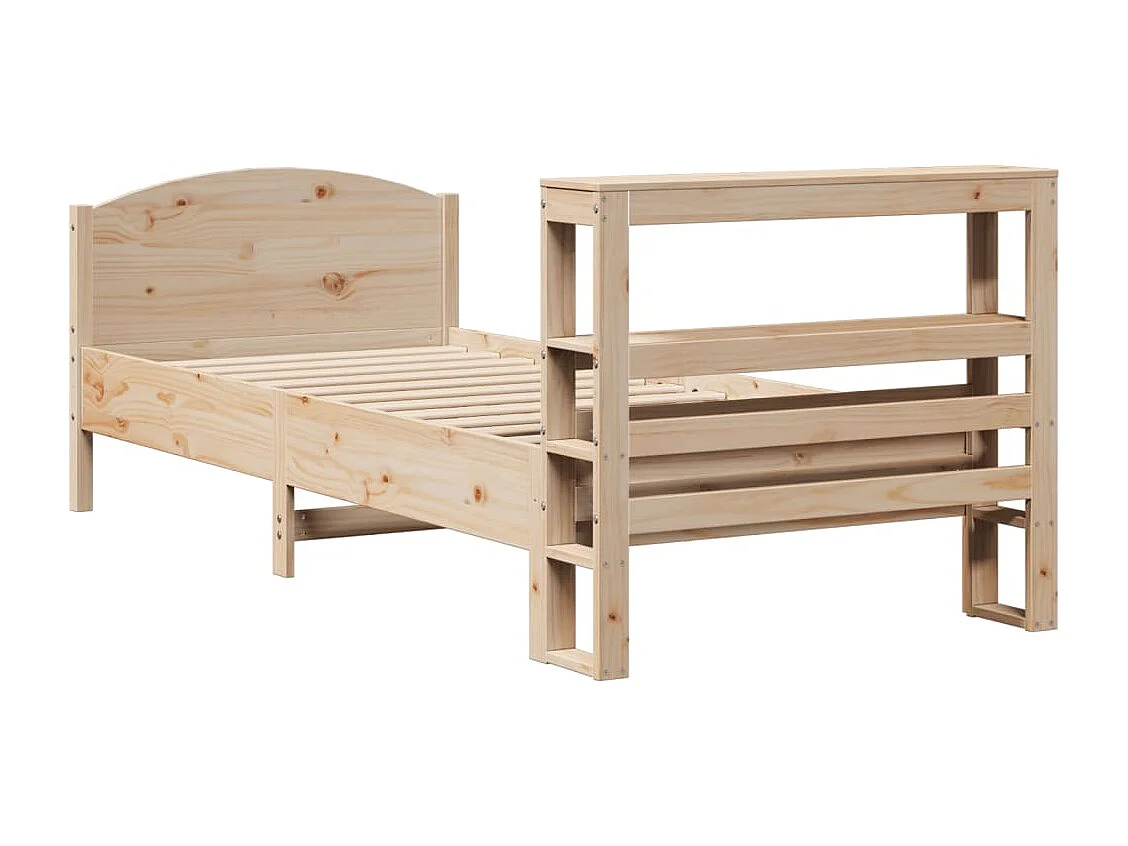 Bedframe zonder matras massief grenenhout 100x200 cm