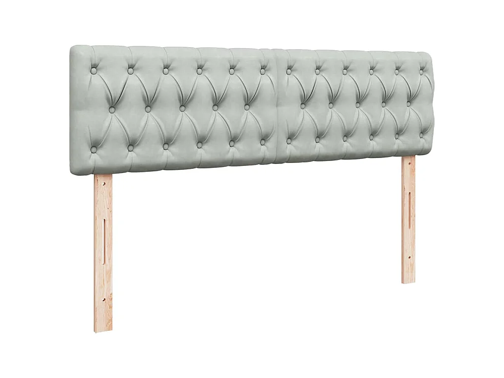 Estrutura de cama otomana com colchão 140x200 cm cinzento claro