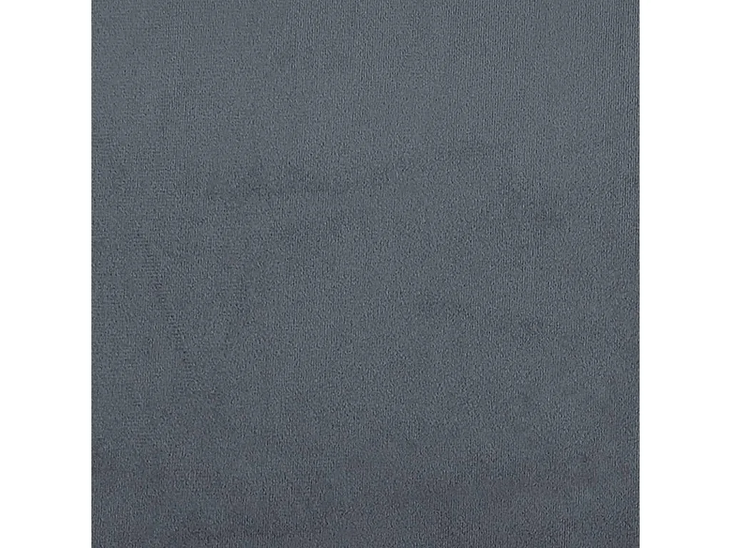 Lit de repos gris foncé 90x190 cm velours