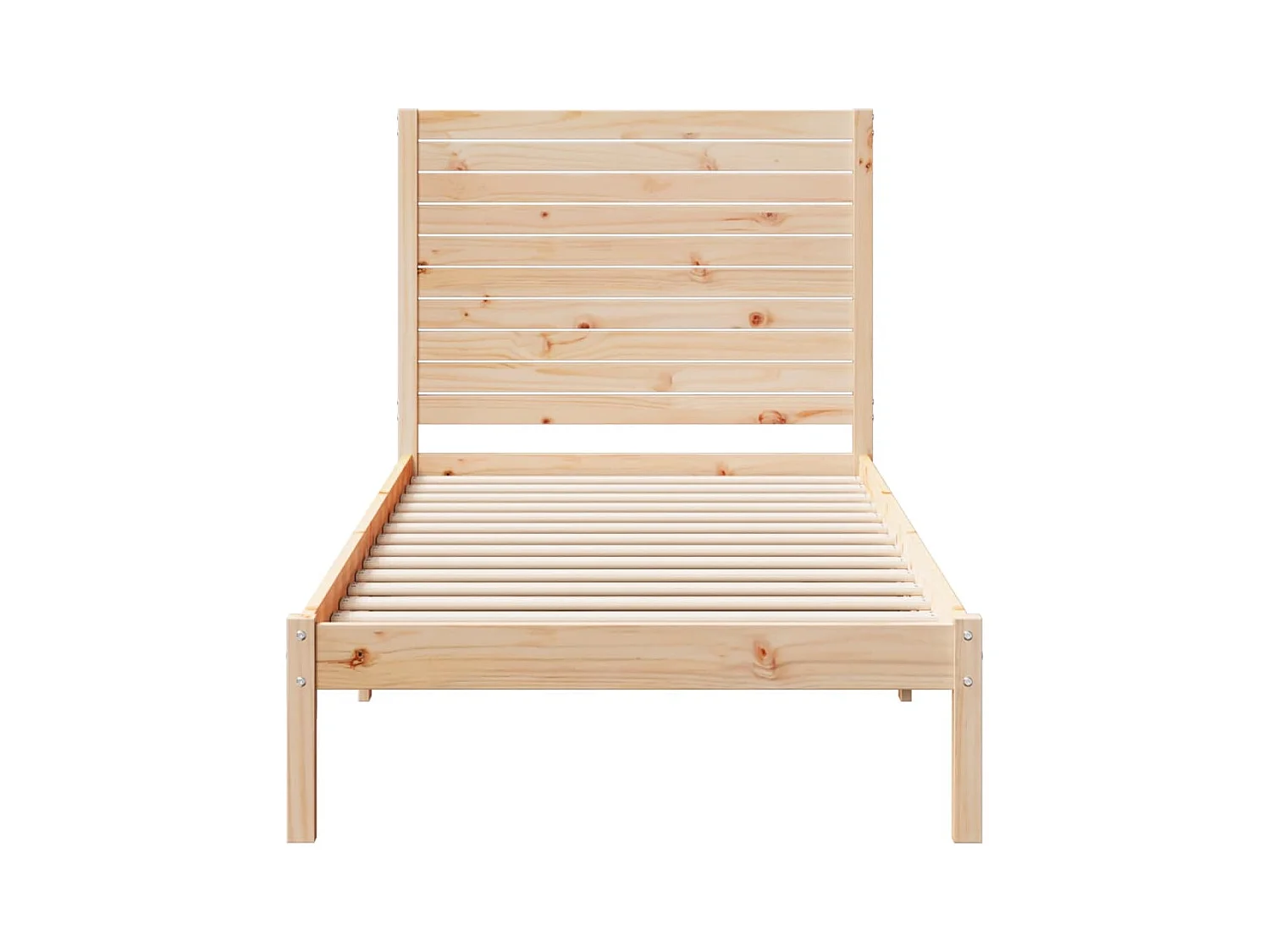 Massivholzbett Extra Lang ohne Matratze 90x220 cm