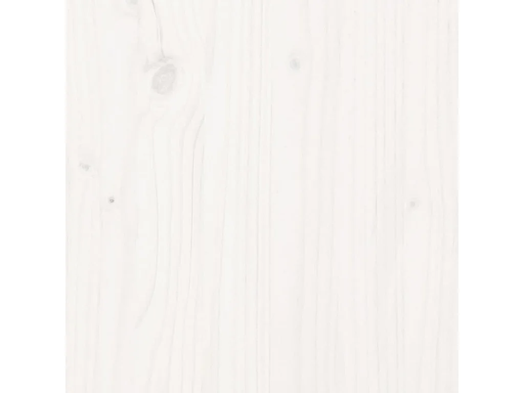 Cadre de lit sans matelas blanc 90x190 cm