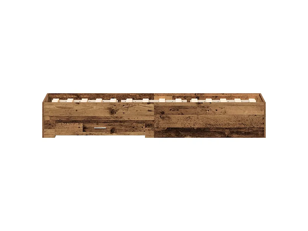 Cadre de lit Bois Ancien 90 x 200 cm Bois d'ingénierie