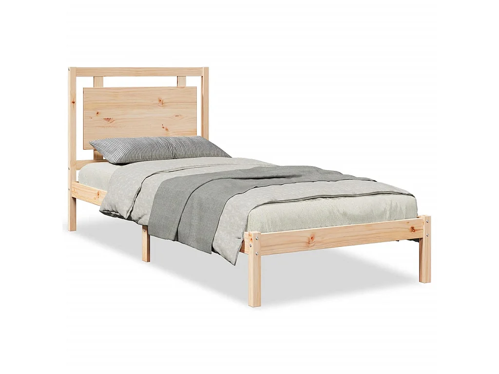 Massivholzbett Extra Lang ohne Matratze 100x220 cm