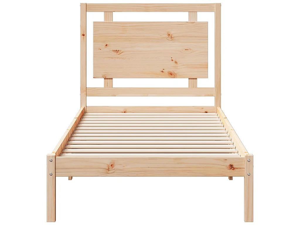Massivholzbett Extra Lang ohne Matratze 100x220 cm