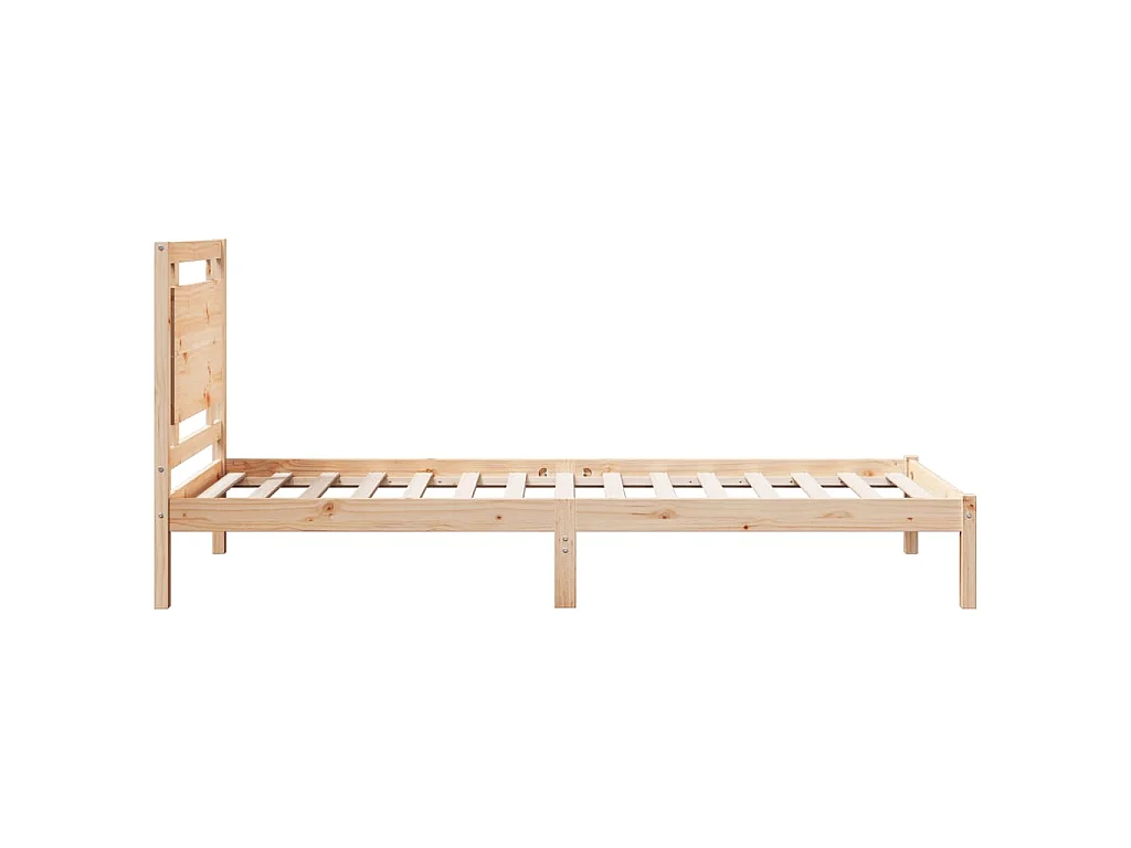 Massivholzbett Extra Lang ohne Matratze 100x220 cm