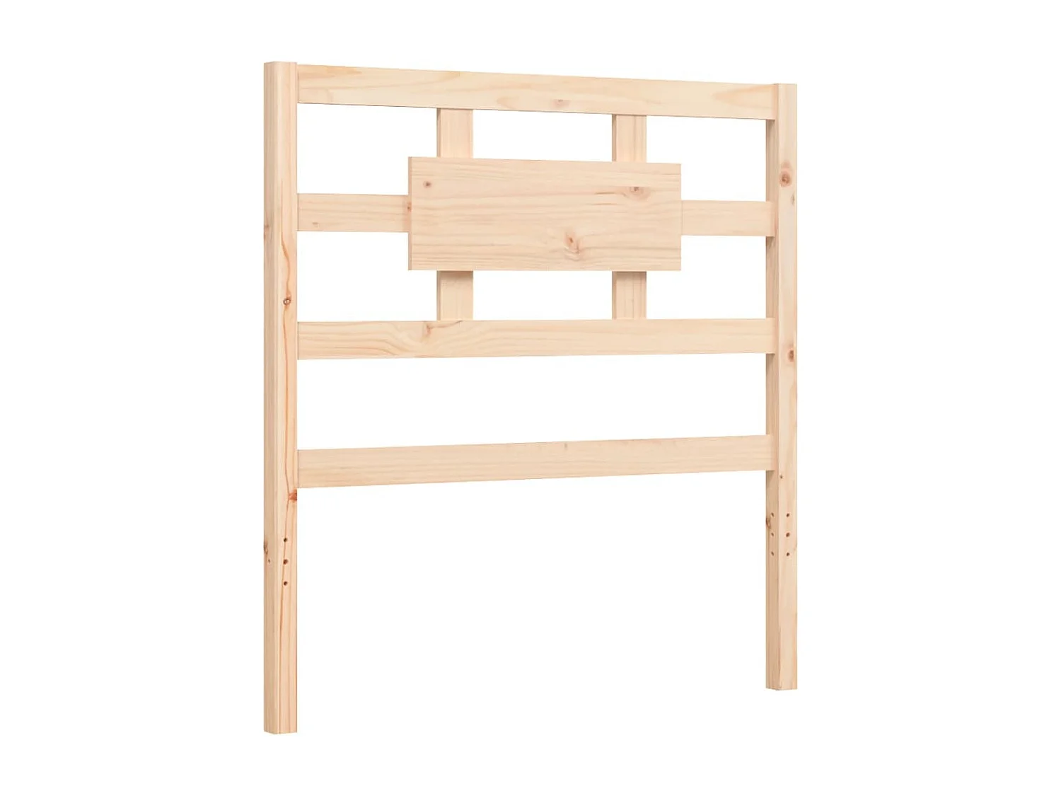 Cadre de lit sans matelas 90x200 cm bois massif