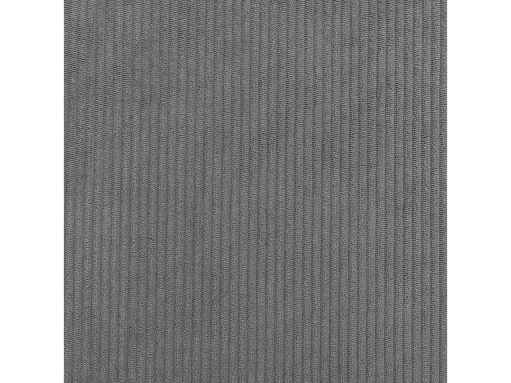 Bettgestell Hellgrau 140 x 190 cm Cordstoff