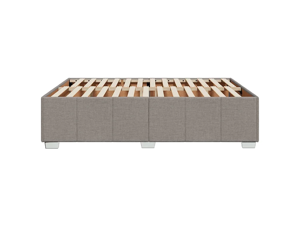 Giroletto senza Materasso Tortora 160x200 cm in Tessuto