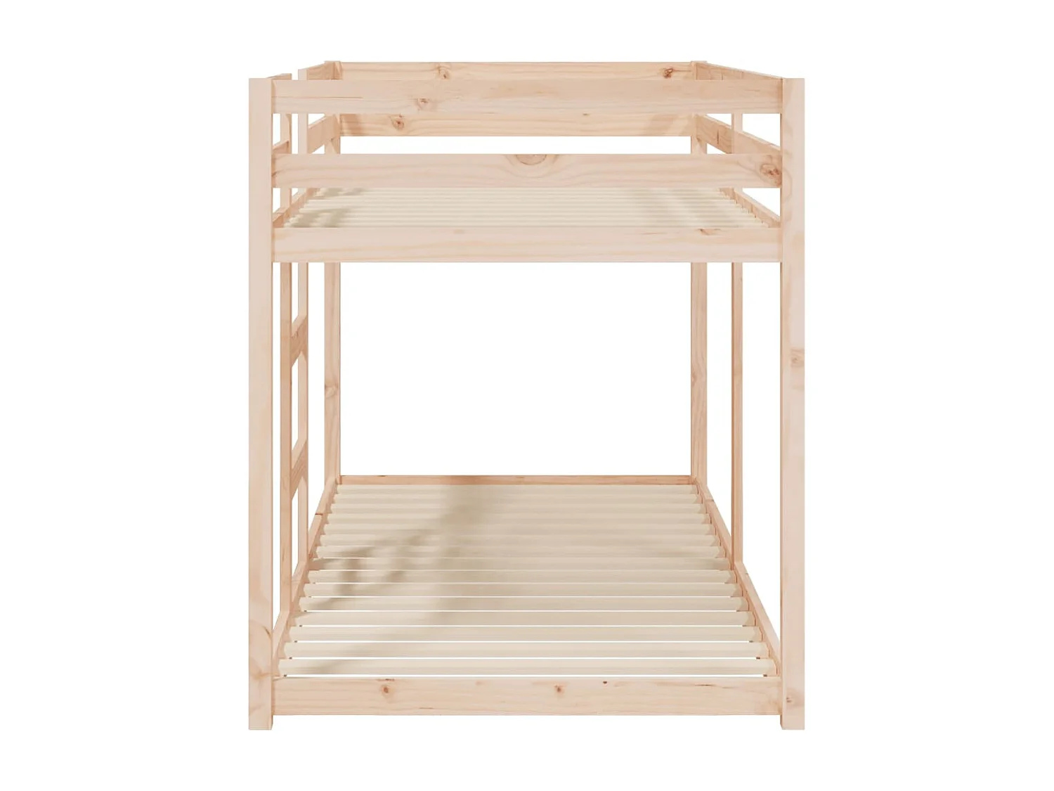 Etagenbett ohne Matratze 90x200 cm Massivholz Kiefer