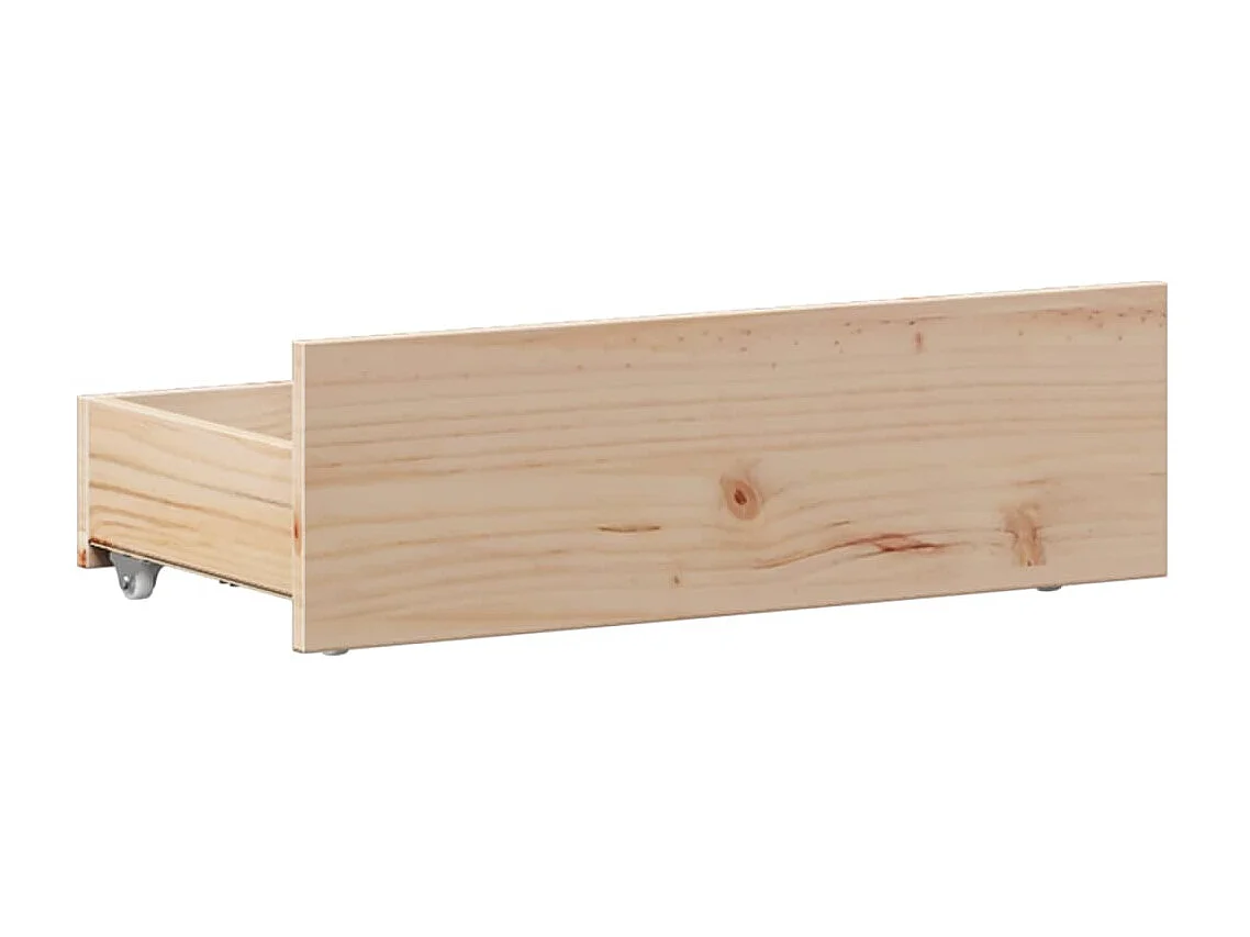 Bedframe zonder matras met hoofdbord grenenhout 100x200 cm