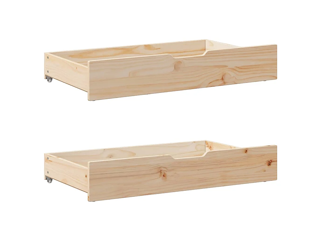 Cadre de lit sans matelas 140x190 cm bois de pin massif
