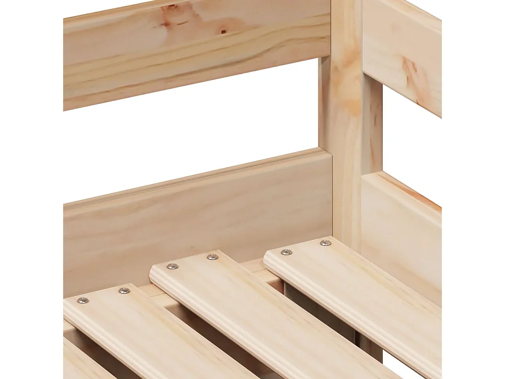 Tagesbett Ausziehbar mit Schubladen ohne Matratze 90x200 cm