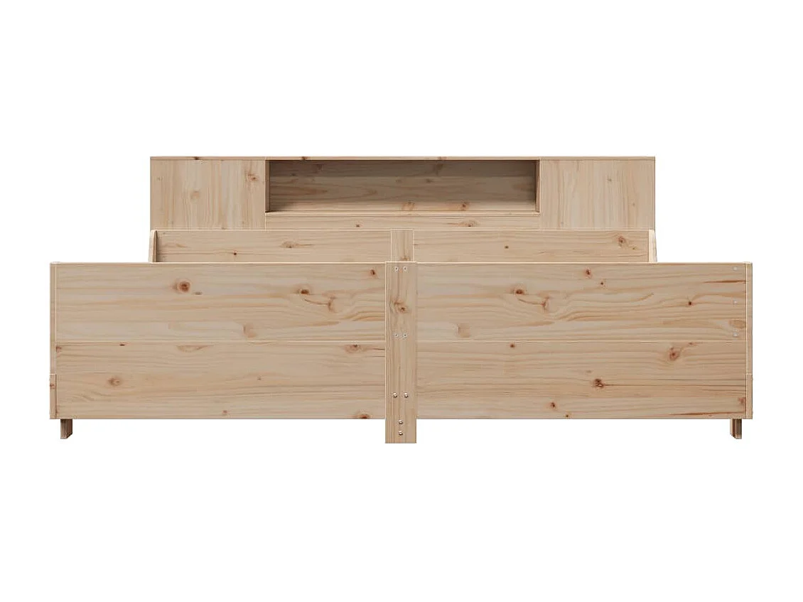 Giroletto senza Materasso 180x200 cm in Legno Massello di Pino