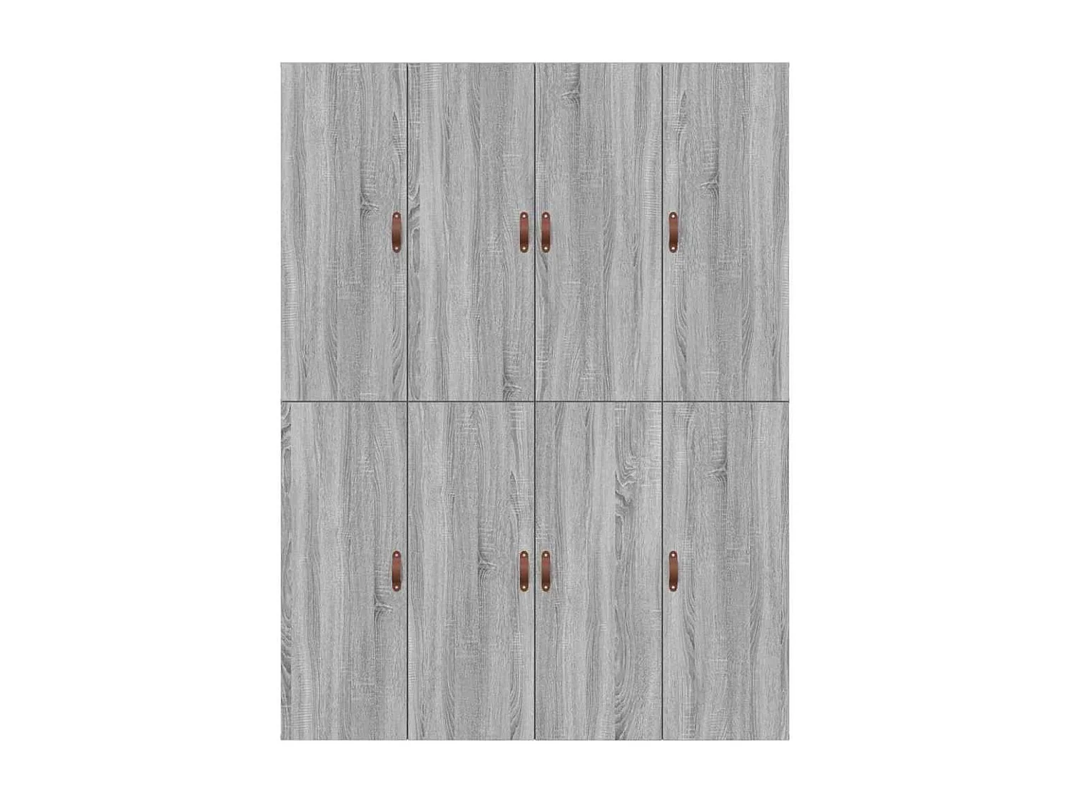 Cadre de lit Sonoma gris 150 x 200 cm Bois d'ingénierie