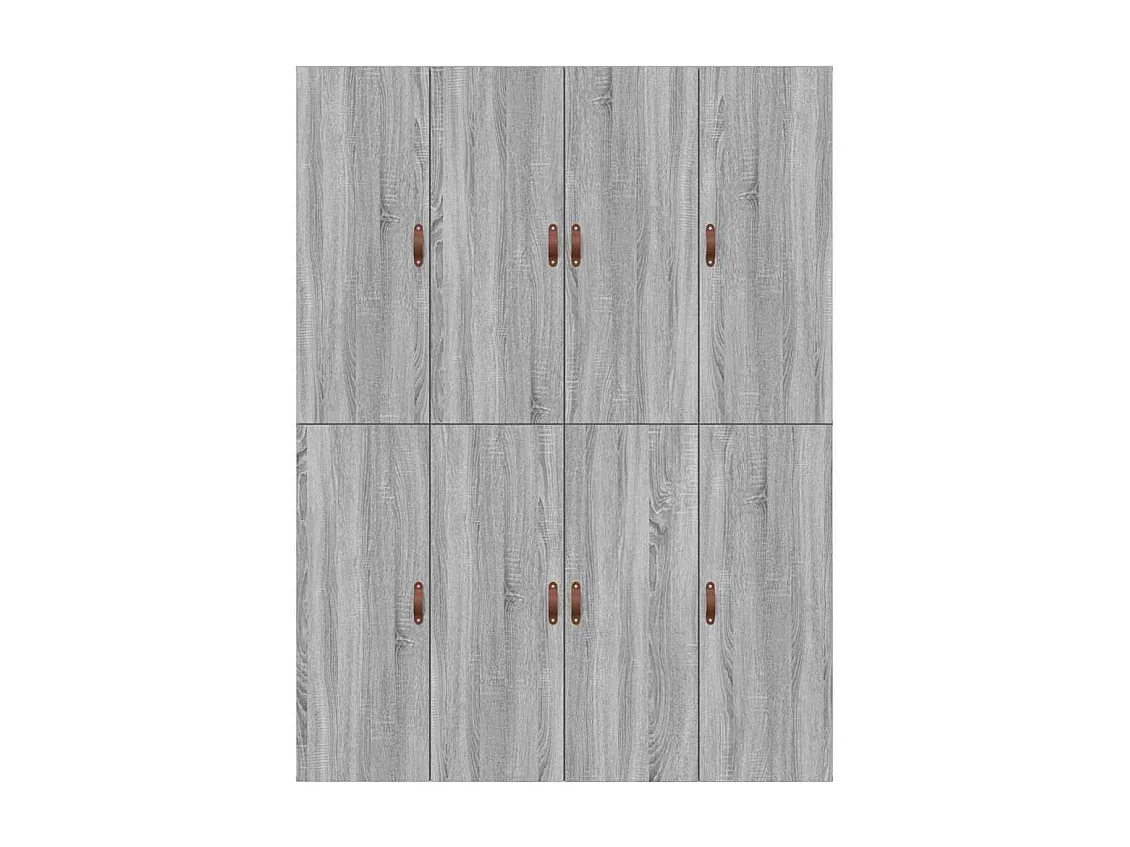 Cadre de lit avec rangement Gris Sonoma 150 x 200 cm