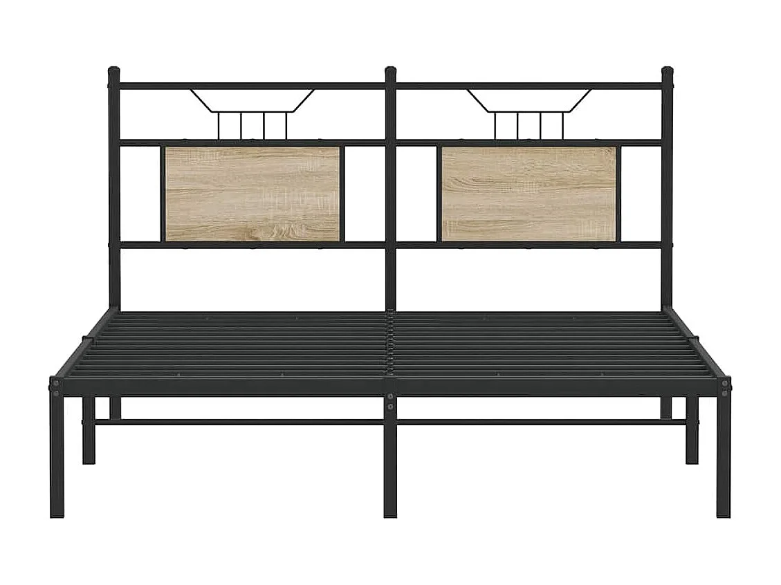 Giroletto senza Materasso Rovere Sonoma 140x190cm in Truciolato