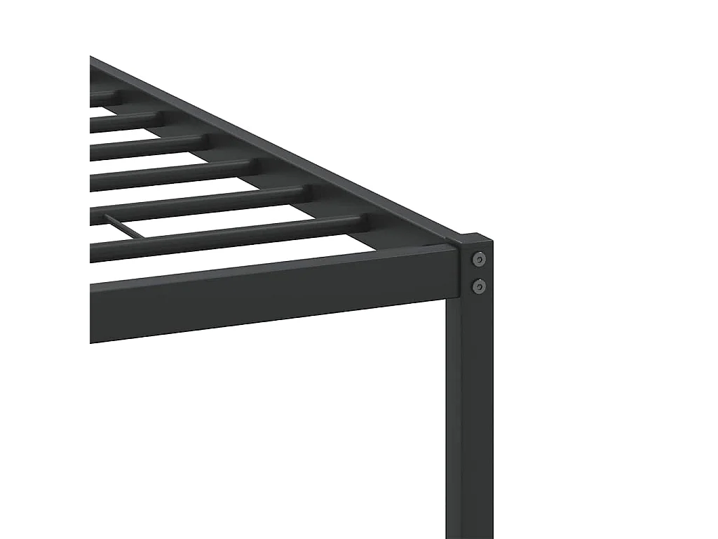 Cadre de lit sans matelas chêne sonoma 140x190 cm