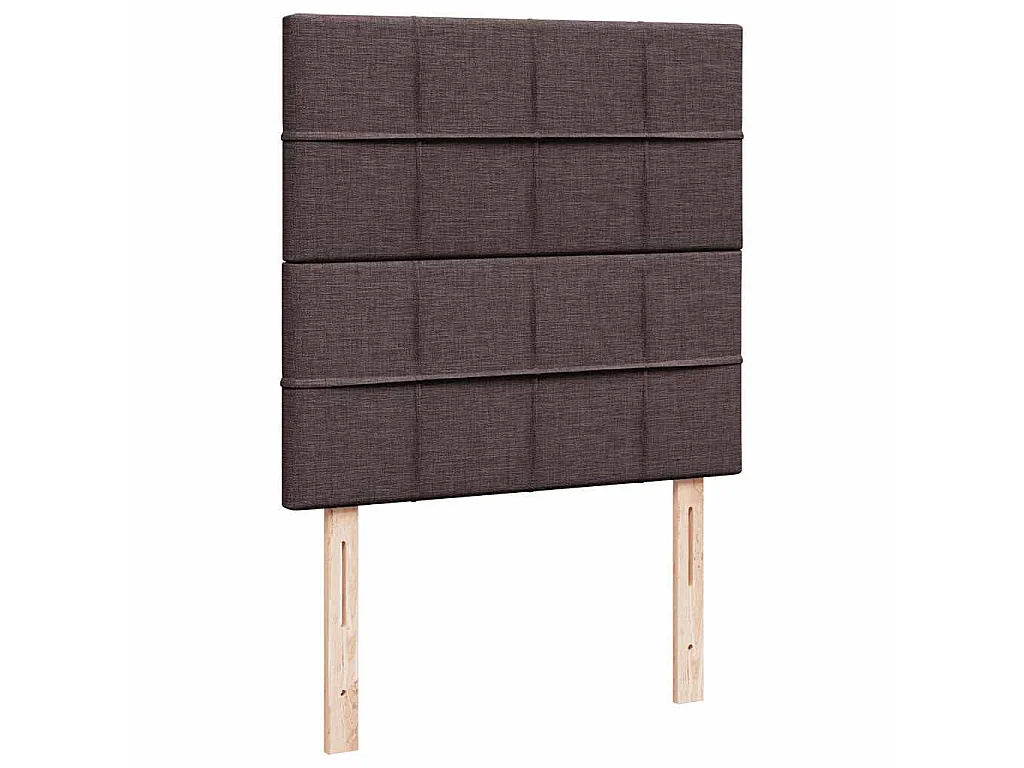 Struttura Letto Pouf con Materasso 100x200 cm in Tessuto