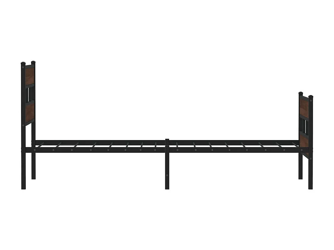 Cadre de lit sans matelas avec tête de lit pied de lit 90x190cm