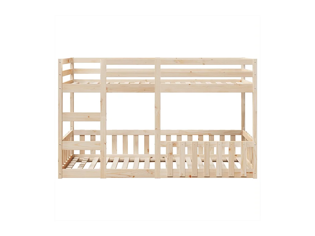 Etagenbett 90x200 cm Massivholz Kiefer