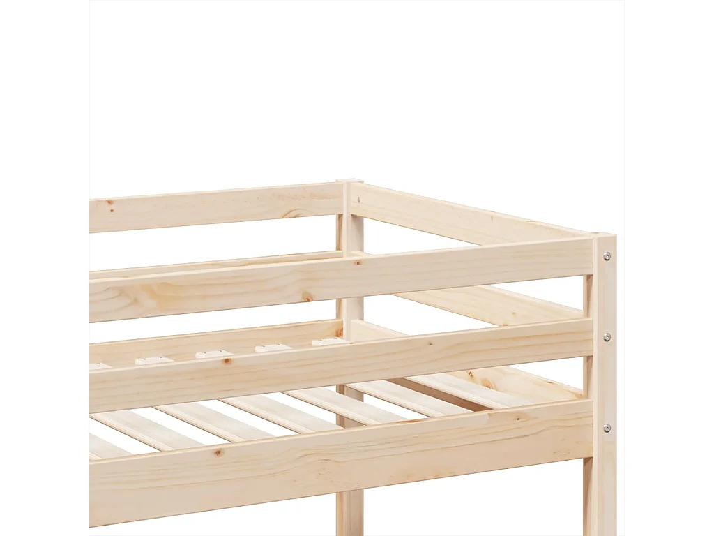 Stapelbed massief grenenhout 90x200 cm