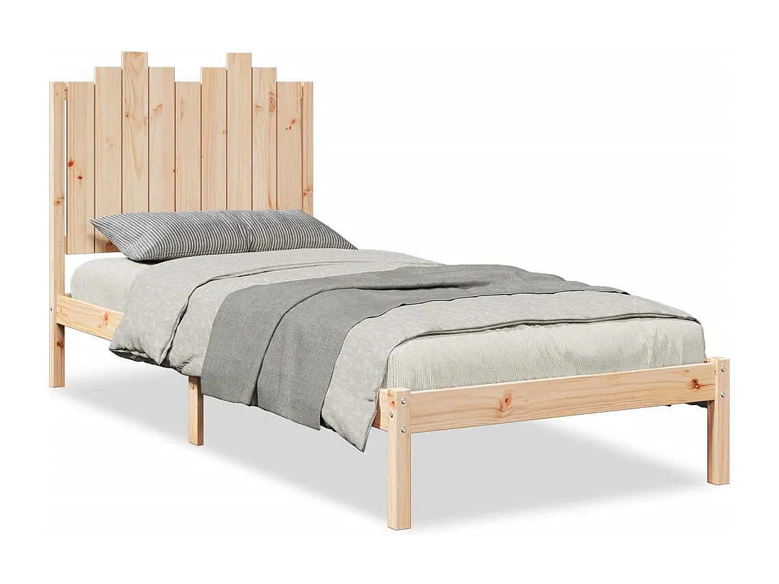 Giroletto Extra Lungo senza Materasso 100x210 cm Legno Massello