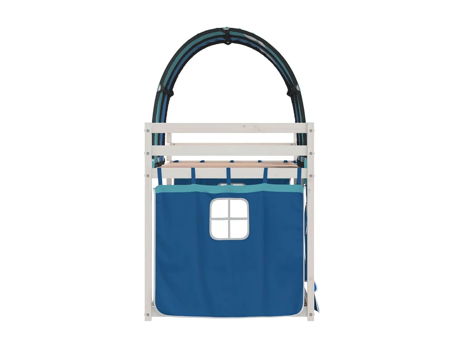 Lit superposé sans matelas 90x200 cm bois de pin massif