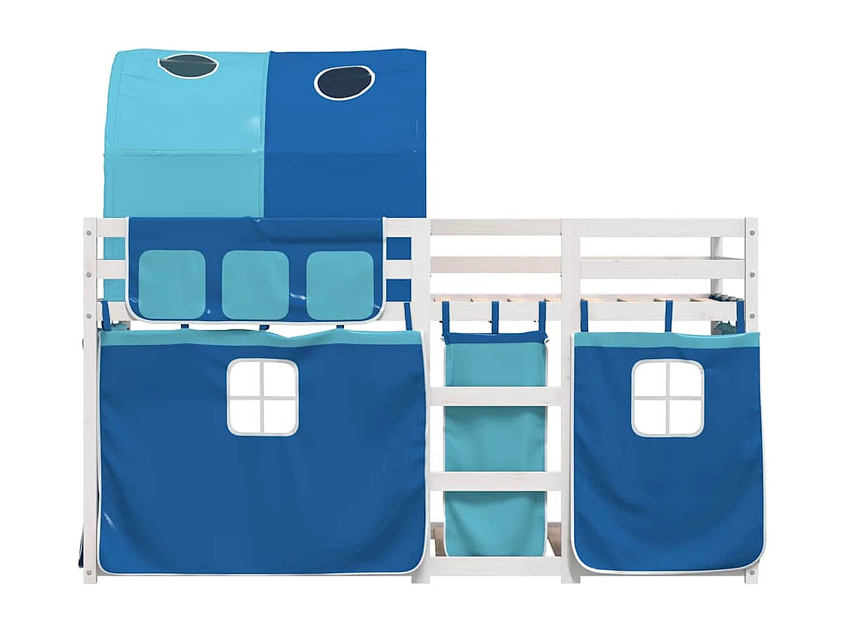 Lit superposé sans matelas 90x200 cm bois de pin massif