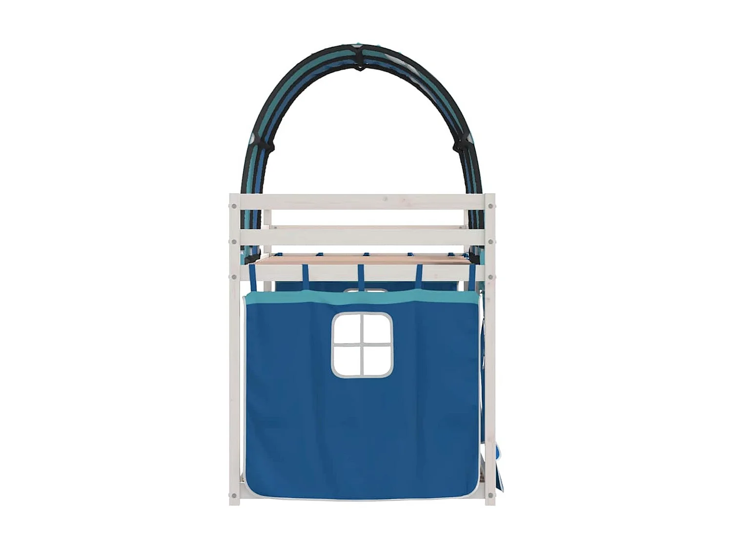 Lit superposé sans matelas 90x200 cm bois de pin massif