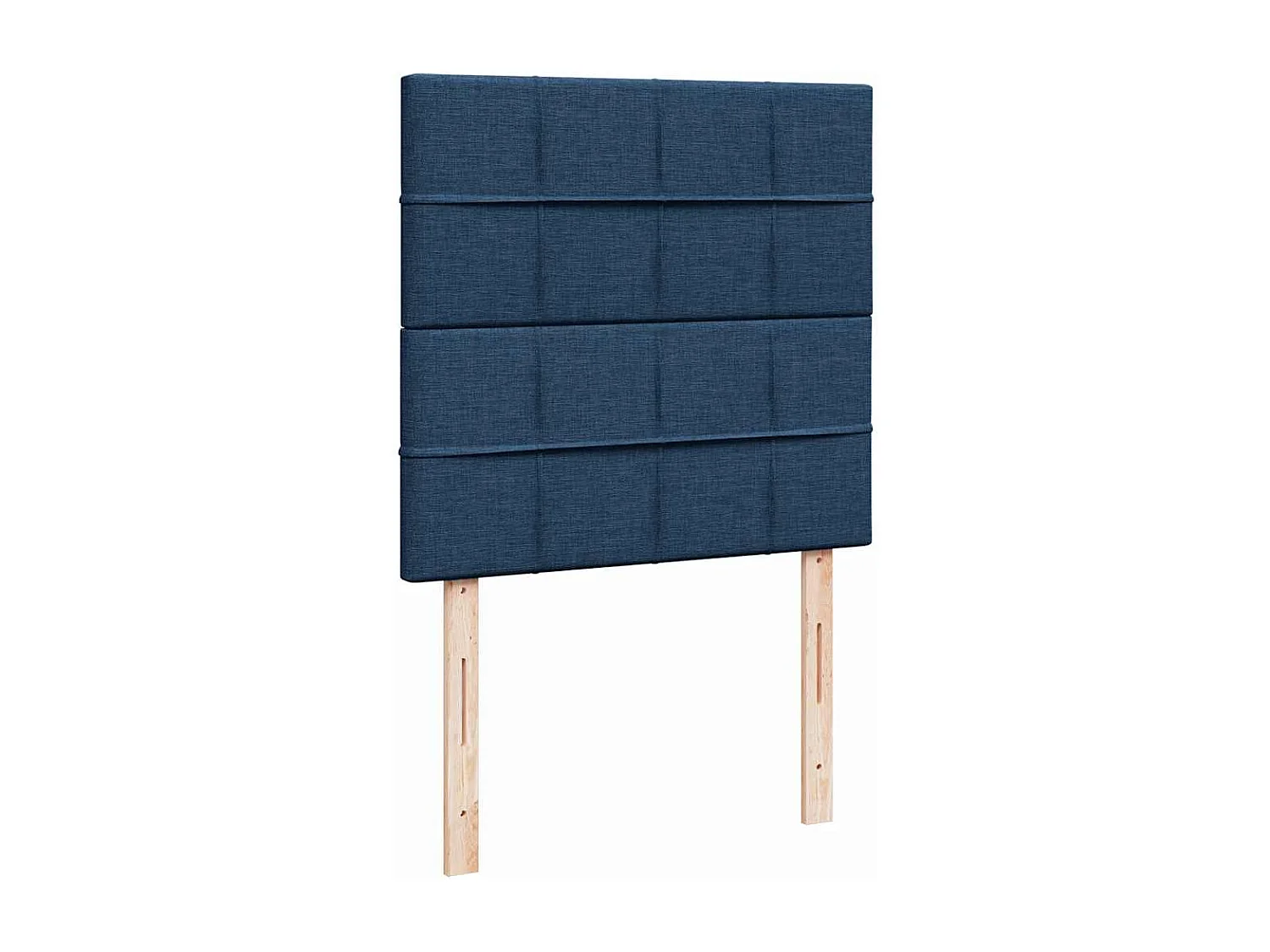 Giroletto a Molle con Materasso Blu 90x200 cm inTessuto